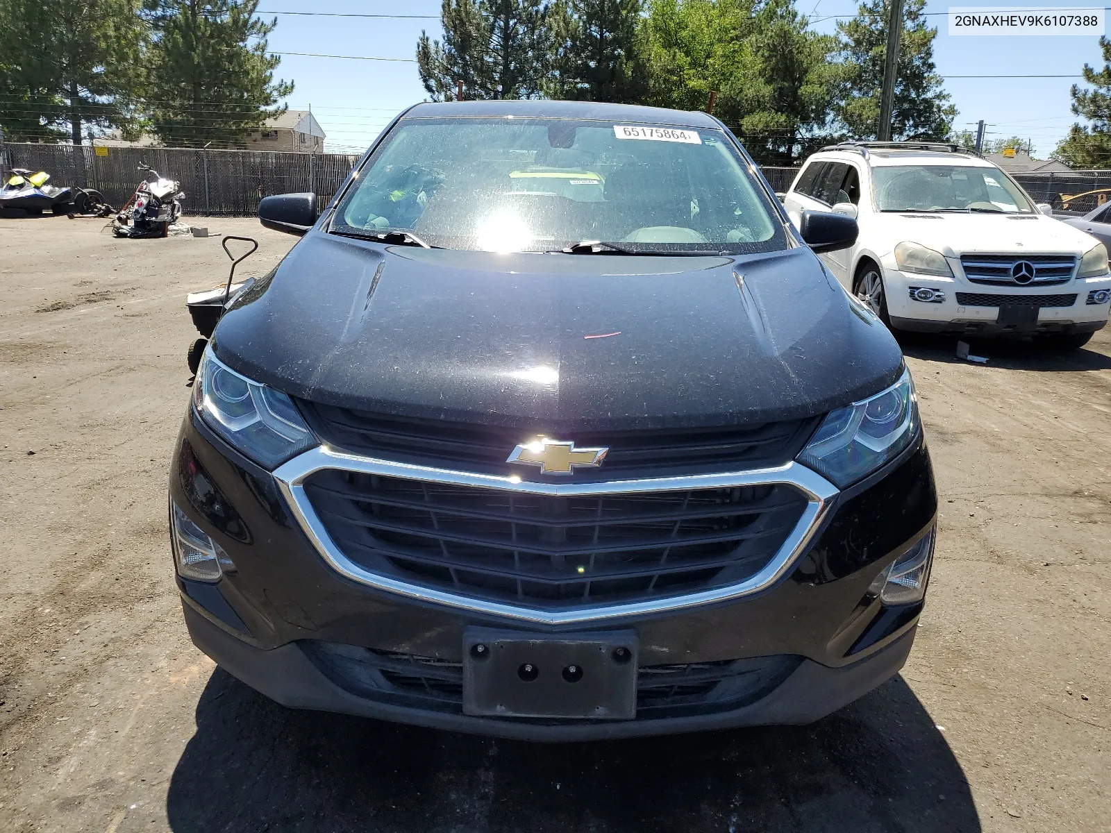 2019 Chevrolet Equinox Ls VIN: 2GNAXHEV9K6107388 Lot: 65175864