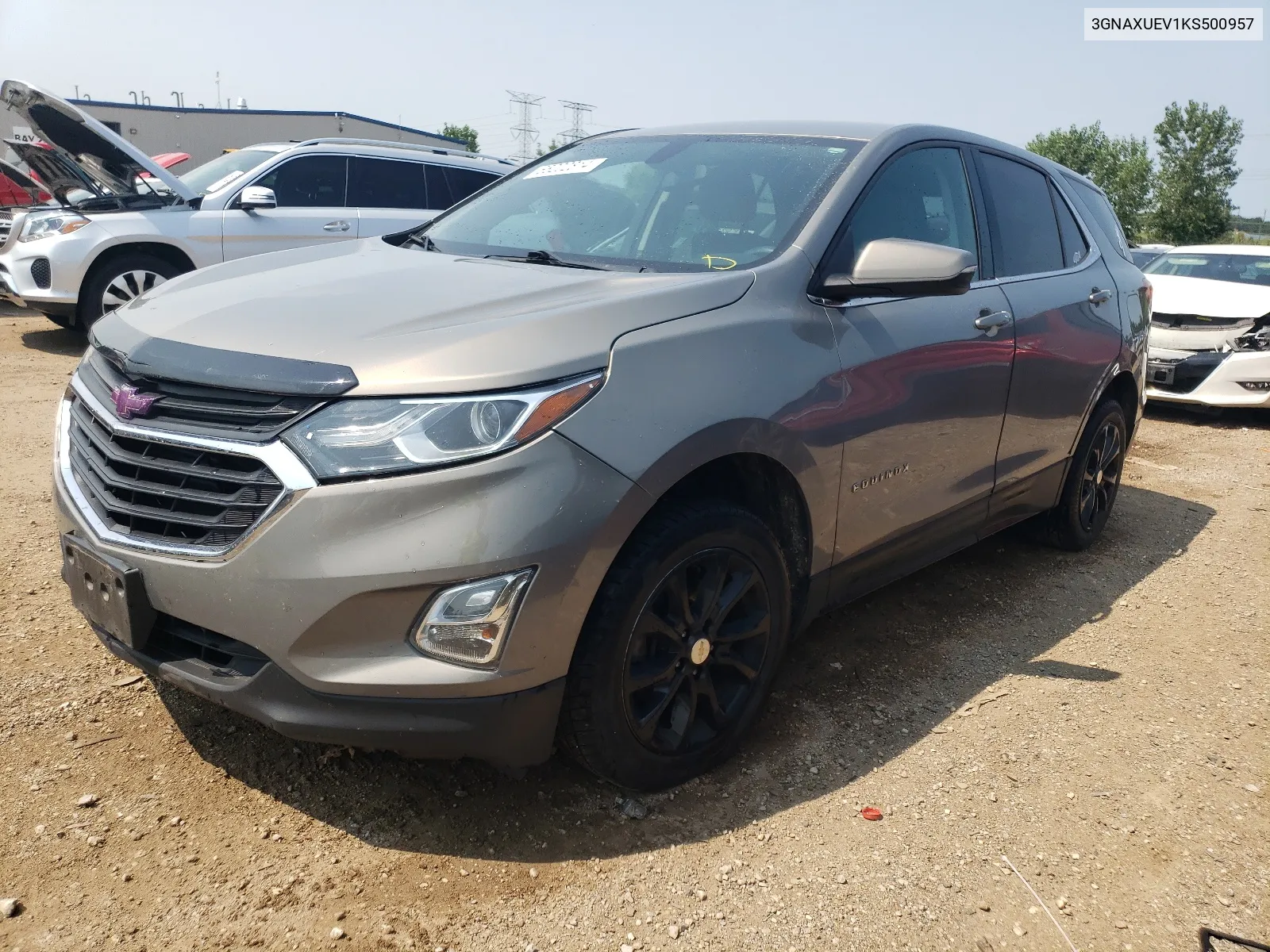 2019 Chevrolet Equinox Lt VIN: 3GNAXUEV1KS500957 Lot: 65202814