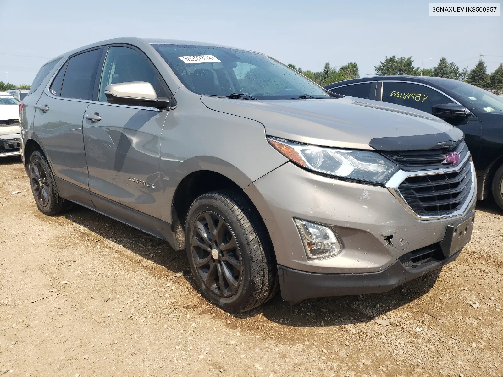 2019 Chevrolet Equinox Lt VIN: 3GNAXUEV1KS500957 Lot: 65202814