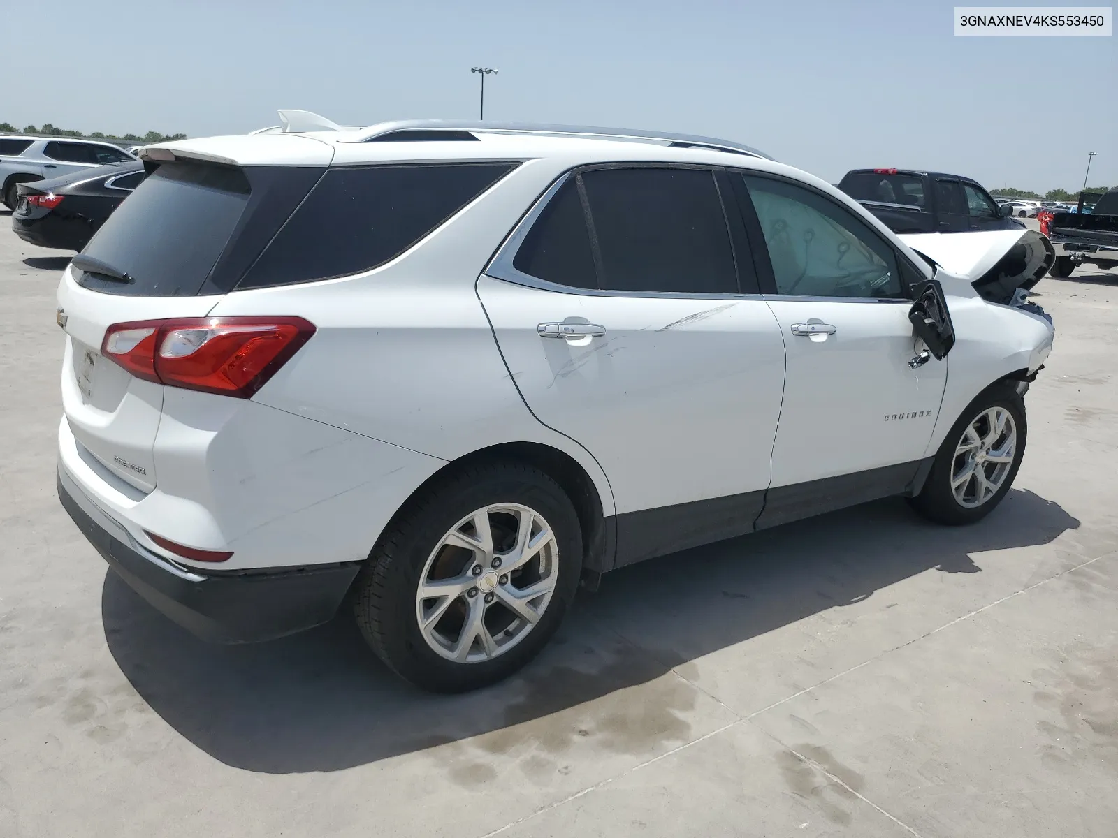 2019 Chevrolet Equinox Premier VIN: 3GNAXNEV4KS553450 Lot: 65230214