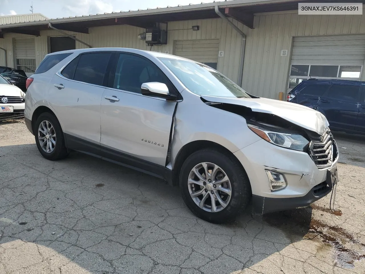 2019 Chevrolet Equinox Lt VIN: 3GNAXJEV7KS646391 Lot: 65294794