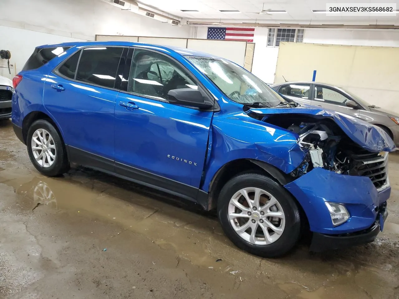 2019 Chevrolet Equinox Ls VIN: 3GNAXSEV3KS568682 Lot: 65443154