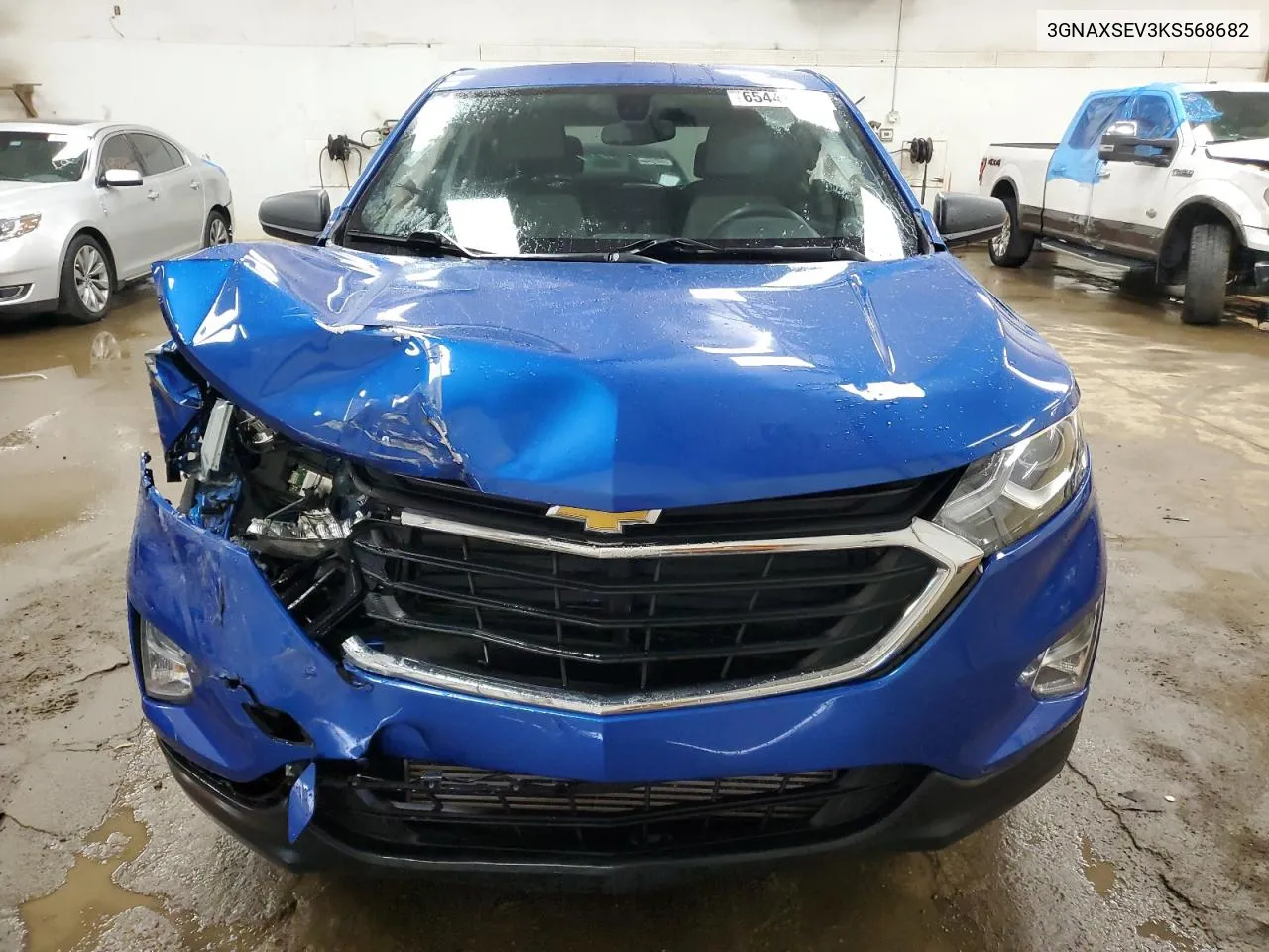 2019 Chevrolet Equinox Ls VIN: 3GNAXSEV3KS568682 Lot: 65443154