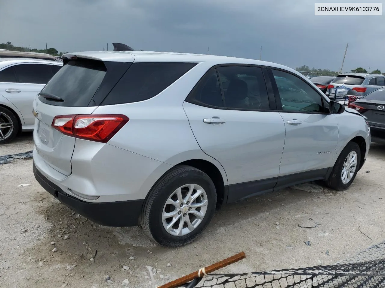 2019 Chevrolet Equinox Ls VIN: 2GNAXHEV9K6103776 Lot: 65584444