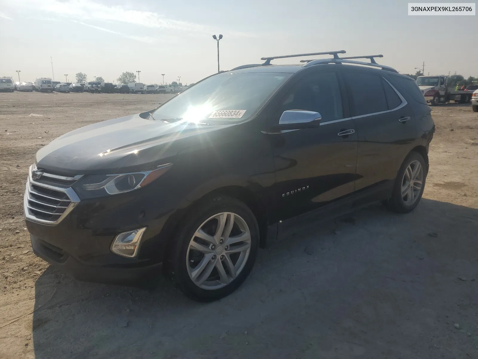 2019 Chevrolet Equinox Premier VIN: 3GNAXPEX9KL265706 Lot: 65660834