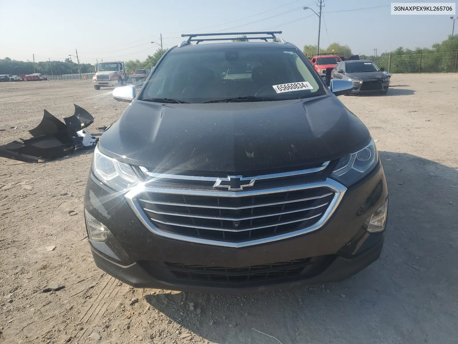 2019 Chevrolet Equinox Premier VIN: 3GNAXPEX9KL265706 Lot: 65660834