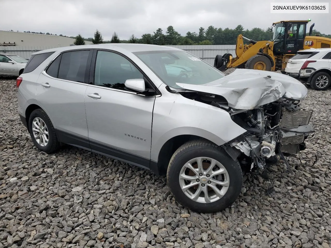 2019 Chevrolet Equinox Lt VIN: 2GNAXUEV9K6103625 Lot: 65715634