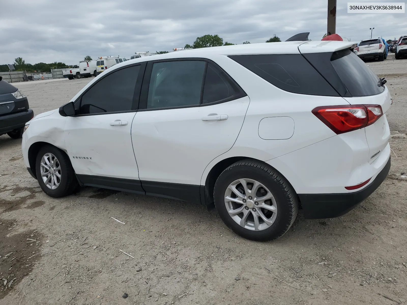 2019 Chevrolet Equinox Ls VIN: 3GNAXHEV3KS638944 Lot: 65718624