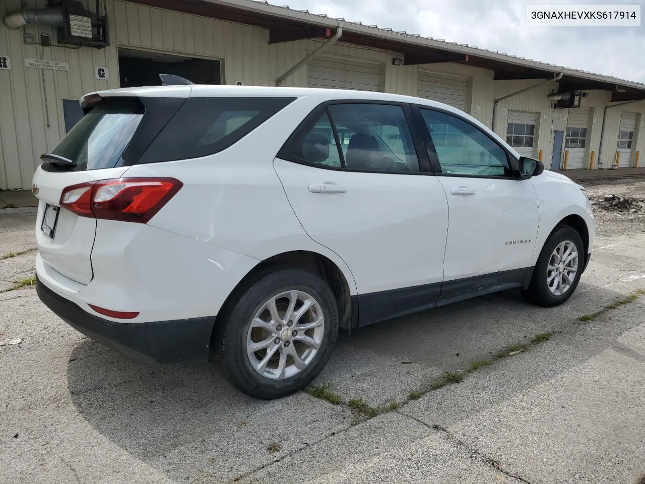 2019 Chevrolet Equinox Ls VIN: 3GNAXHEVXKS617914 Lot: 65802484