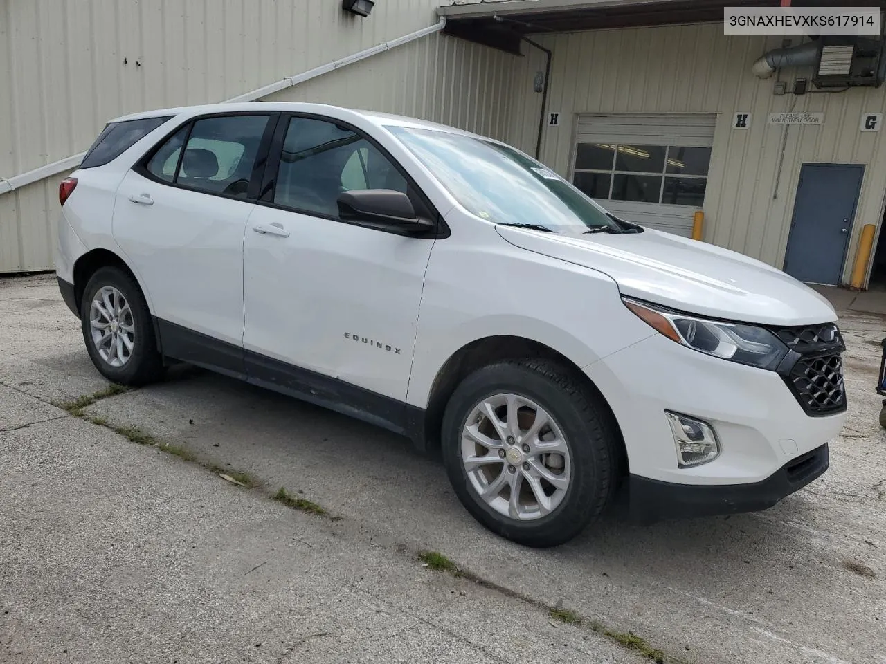 2019 Chevrolet Equinox Ls VIN: 3GNAXHEVXKS617914 Lot: 65802484