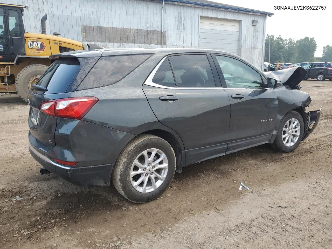 2019 Chevrolet Equinox Lt VIN: 3GNAXJEV2KS622757 Lot: 65818294