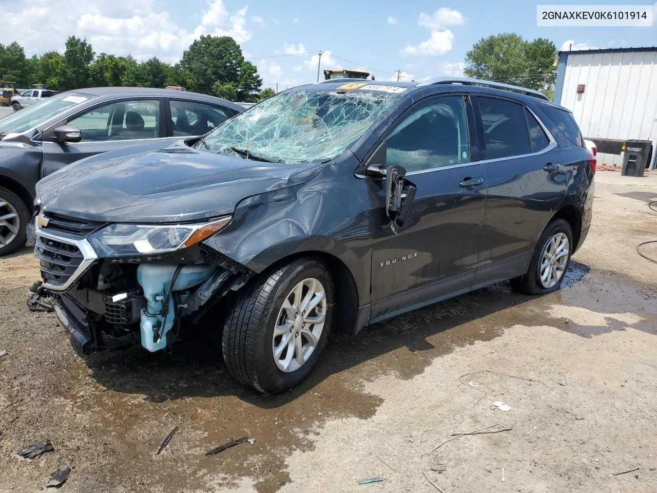 2019 Chevrolet Equinox Lt VIN: 2GNAXKEV0K6101914 Lot: 65837974