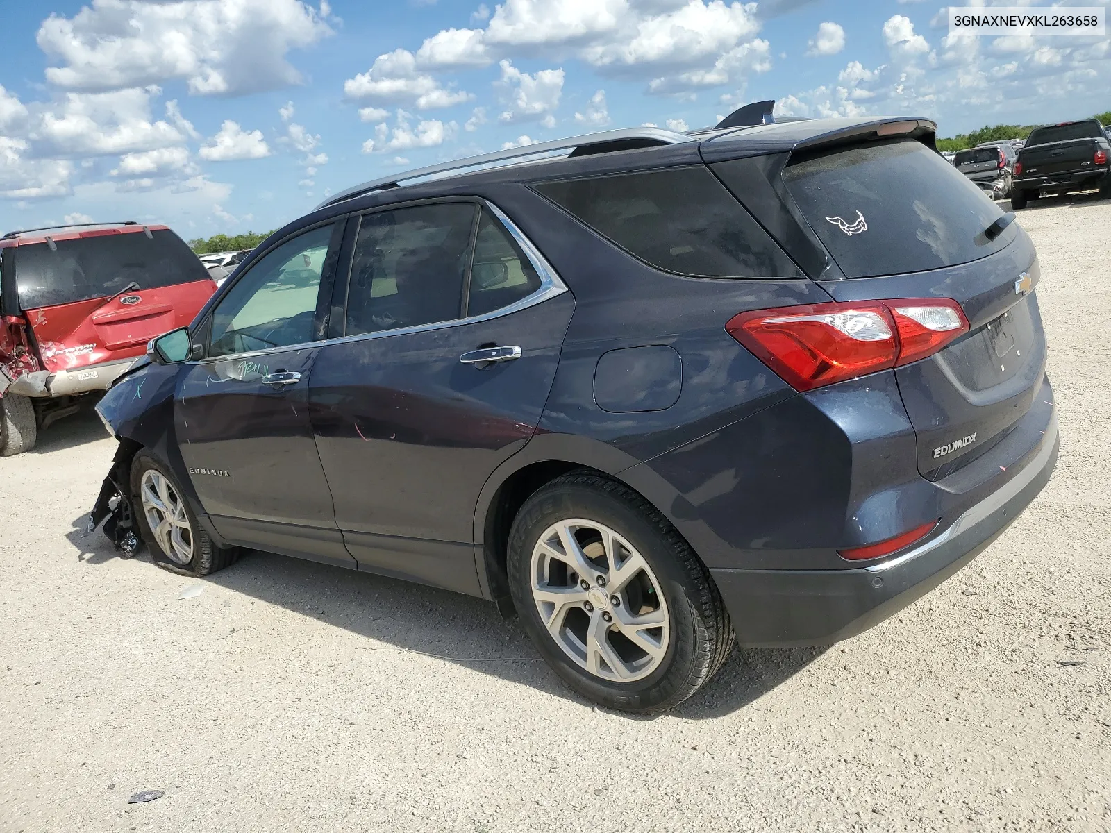 2019 Chevrolet Equinox Premier VIN: 3GNAXNEVXKL263658 Lot: 65938134