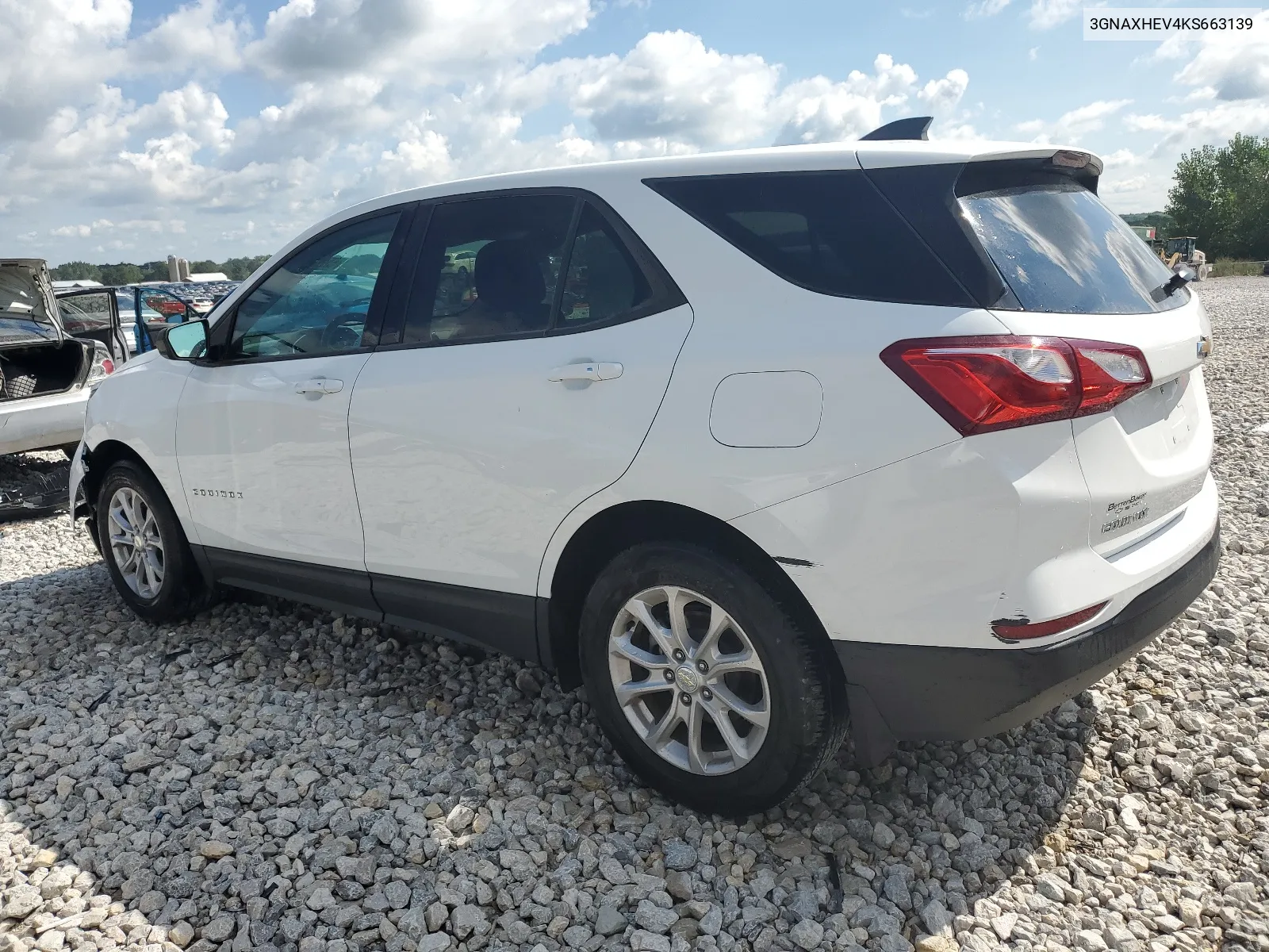 2019 Chevrolet Equinox Ls VIN: 3GNAXHEV4KS663139 Lot: 65953454