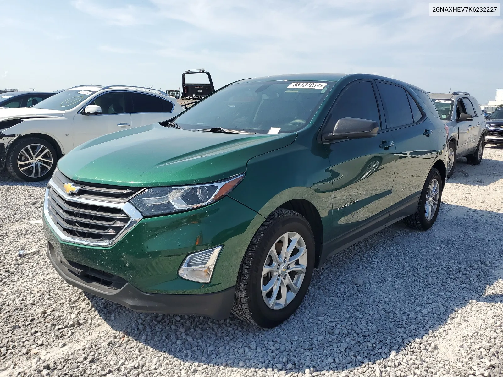 2019 Chevrolet Equinox Ls VIN: 2GNAXHEV7K6232227 Lot: 66131054