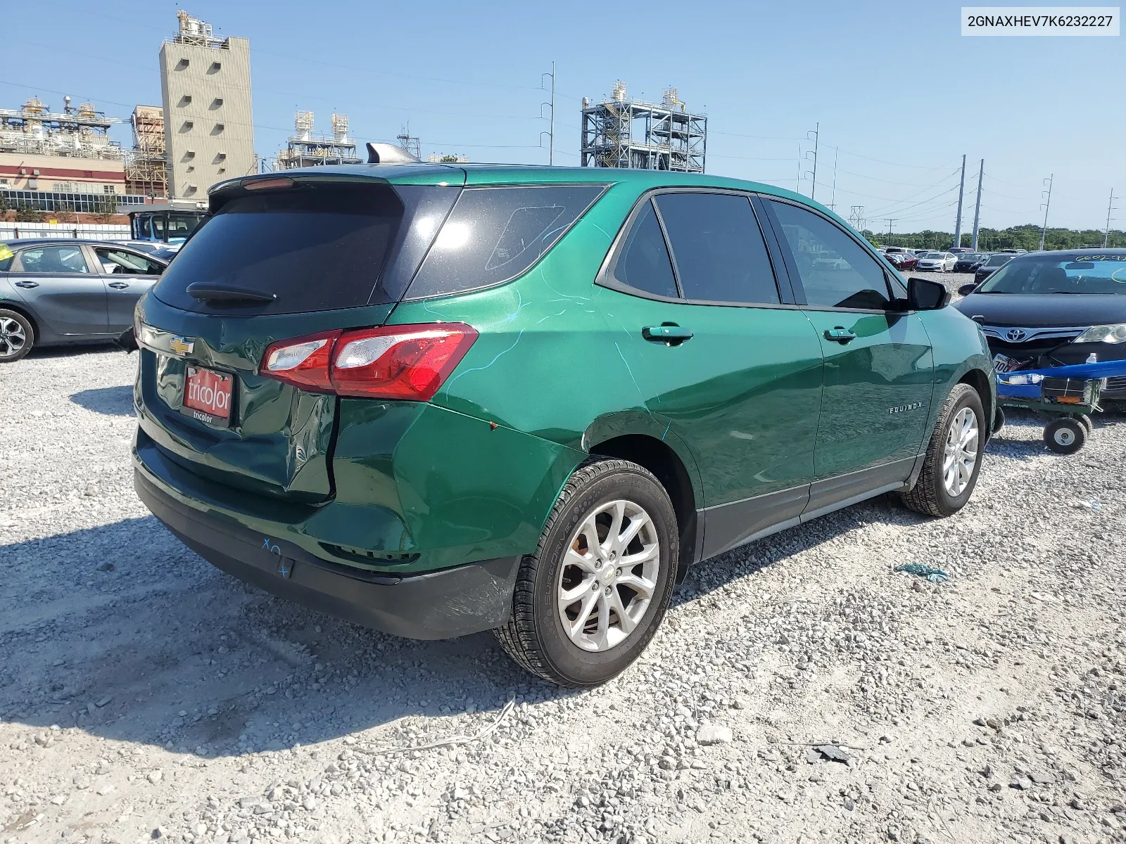 2019 Chevrolet Equinox Ls VIN: 2GNAXHEV7K6232227 Lot: 66131054