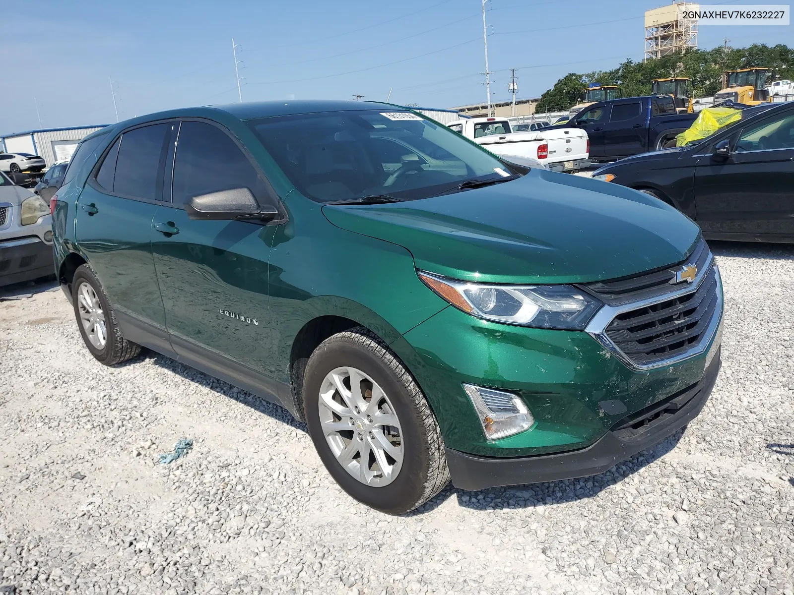 2019 Chevrolet Equinox Ls VIN: 2GNAXHEV7K6232227 Lot: 66131054