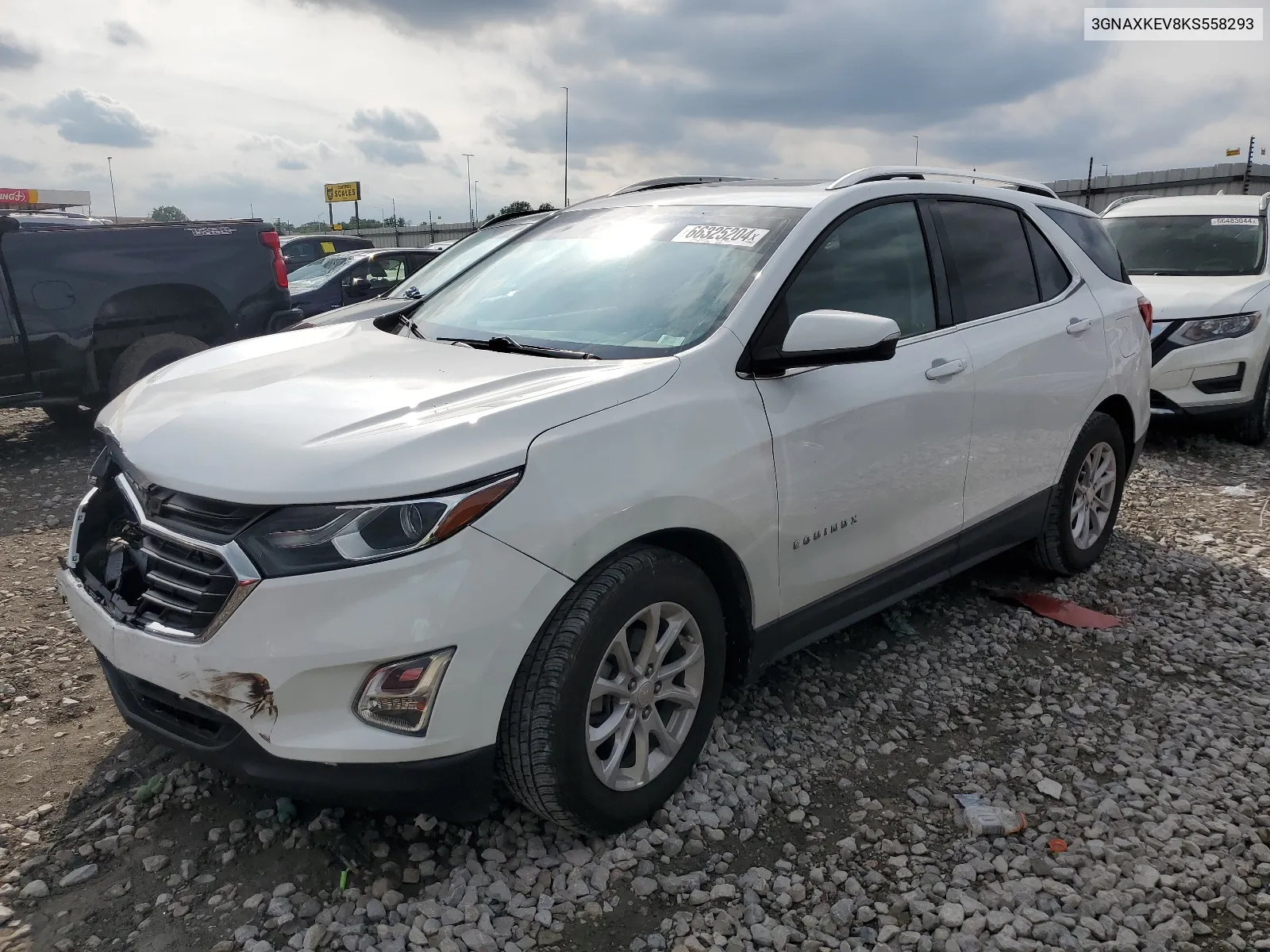 3GNAXKEV8KS558293 2019 Chevrolet Equinox Lt