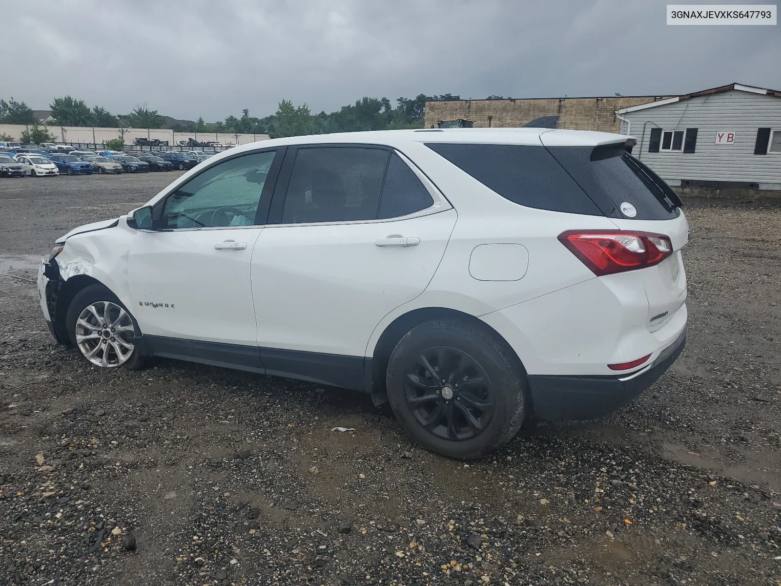 2019 Chevrolet Equinox Lt VIN: 3GNAXJEVXKS647793 Lot: 66362314