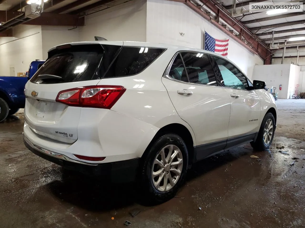 2019 Chevrolet Equinox Lt VIN: 3GNAXKEV5KS572703 Lot: 66368364