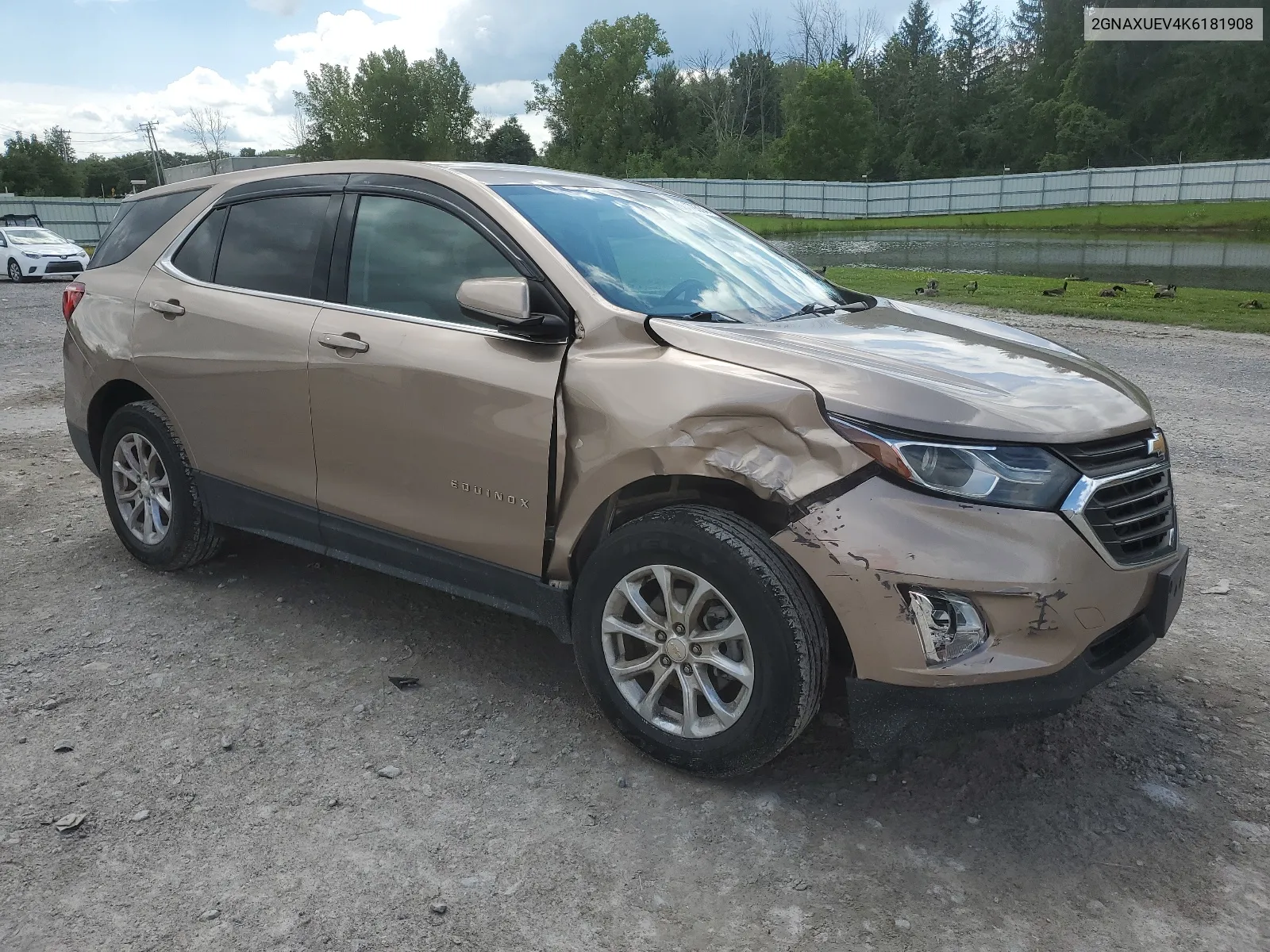 2019 Chevrolet Equinox Lt VIN: 2GNAXUEV4K6181908 Lot: 66479334