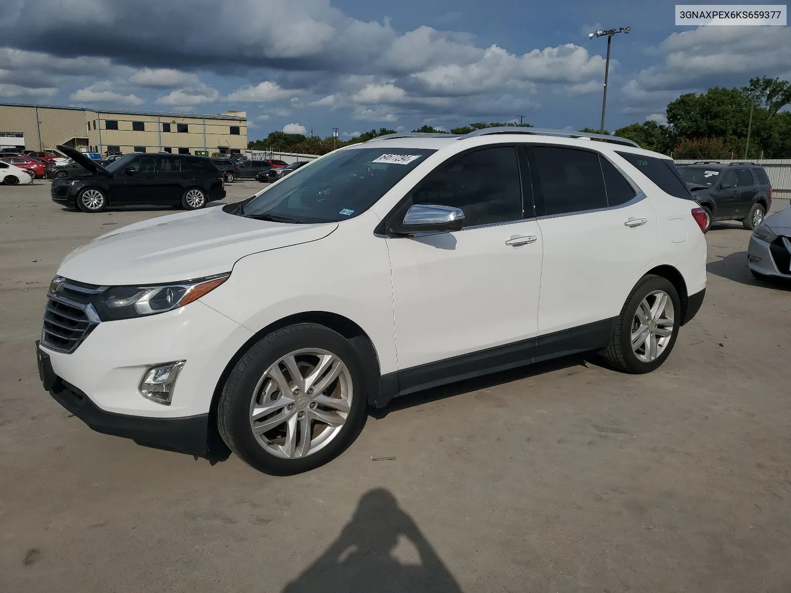 2019 Chevrolet Equinox Premier VIN: 3GNAXPEX6KS659377 Lot: 66533694