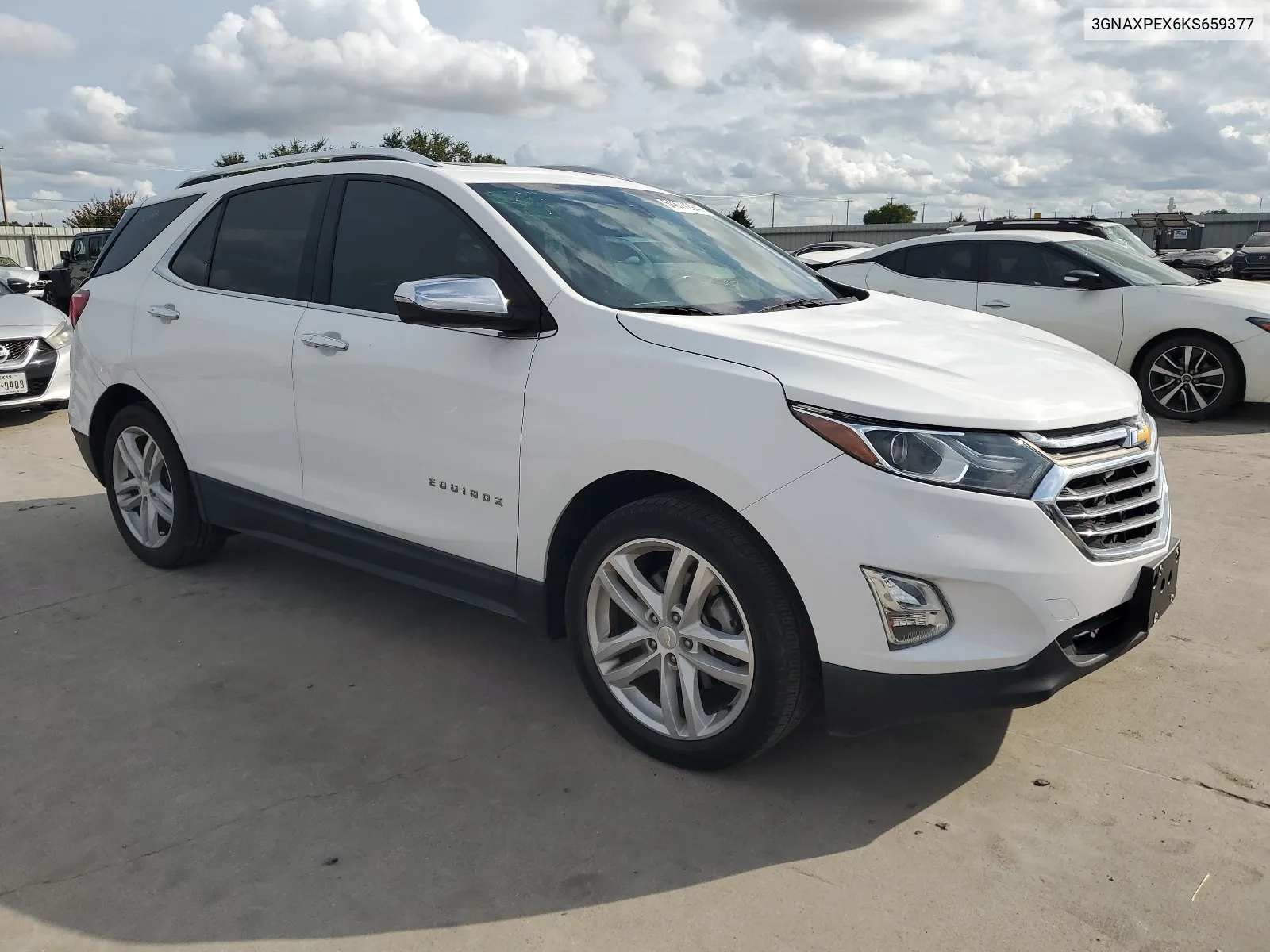 2019 Chevrolet Equinox Premier VIN: 3GNAXPEX6KS659377 Lot: 66533694