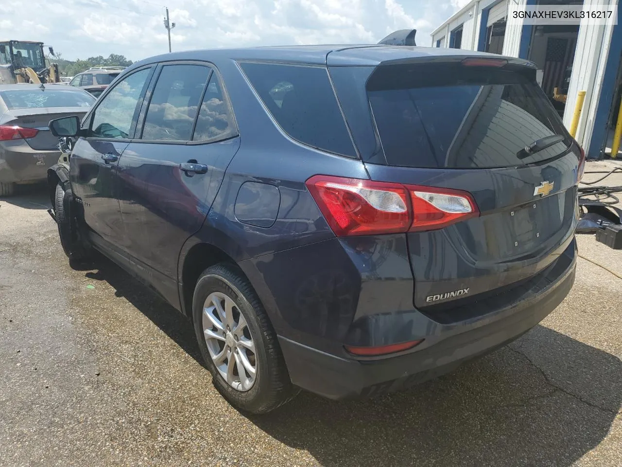 2019 Chevrolet Equinox Ls VIN: 3GNAXHEV3KL316217 Lot: 66567854