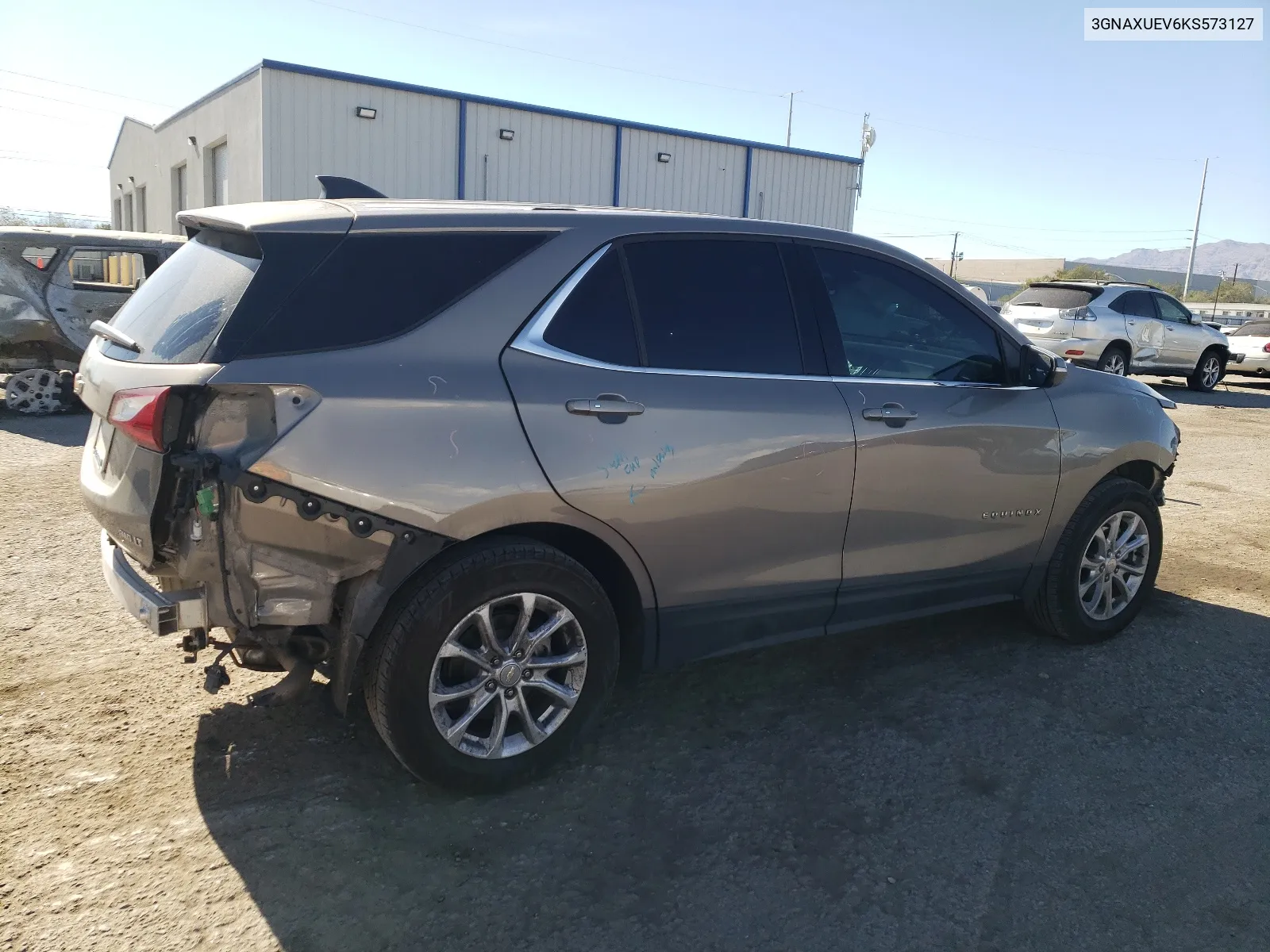 2019 Chevrolet Equinox Lt VIN: 3GNAXUEV6KS573127 Lot: 66610684