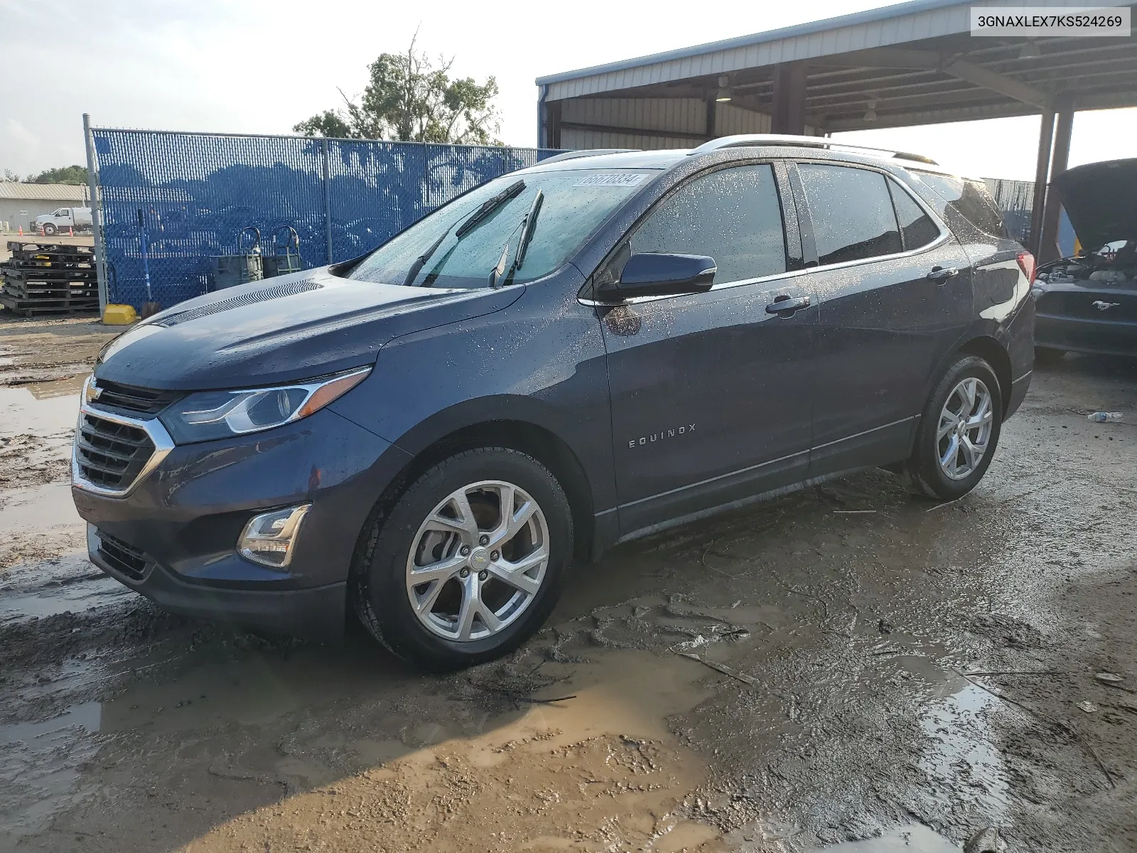 2019 Chevrolet Equinox Lt VIN: 3GNAXLEX7KS524269 Lot: 66670334