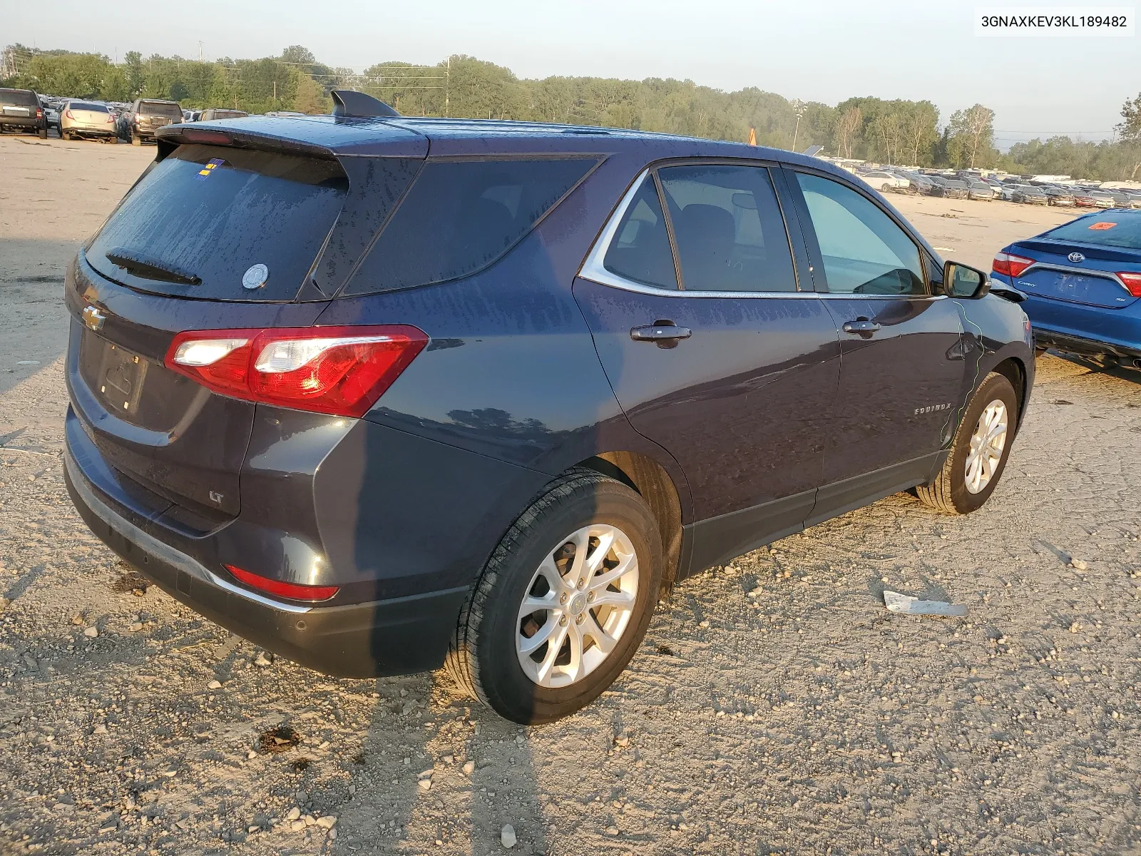 2019 Chevrolet Equinox Lt VIN: 3GNAXKEV3KL189482 Lot: 66739464