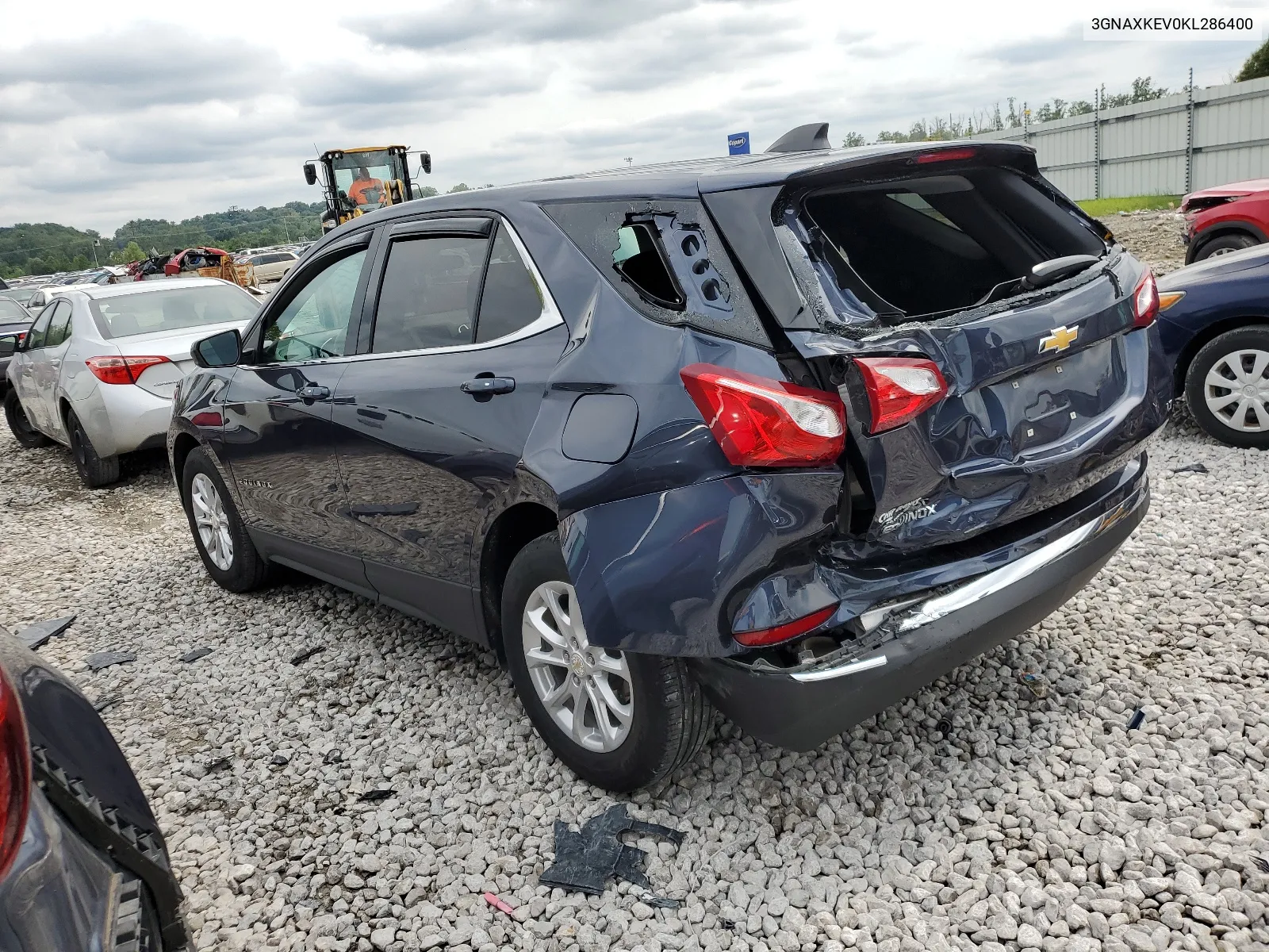 2019 Chevrolet Equinox Lt VIN: 3GNAXKEV0KL286400 Lot: 66773914