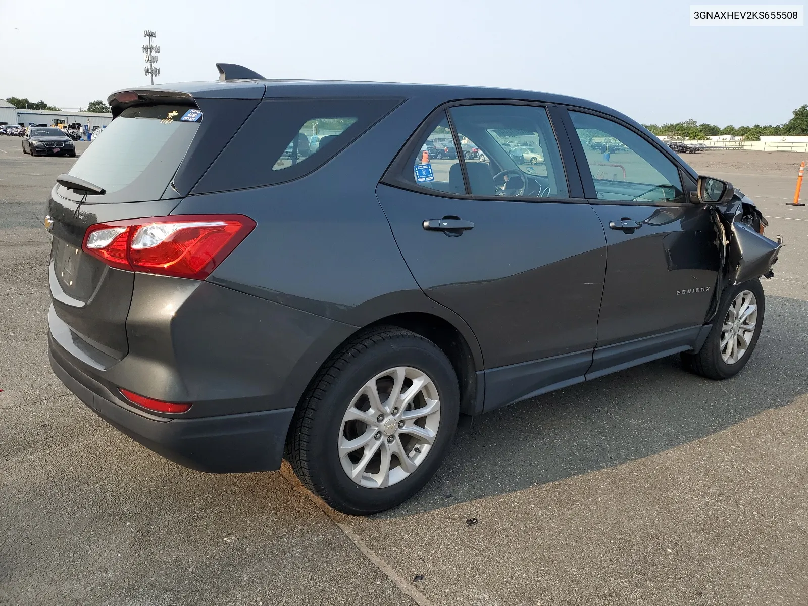 2019 Chevrolet Equinox Ls VIN: 3GNAXHEV2KS655508 Lot: 66821744