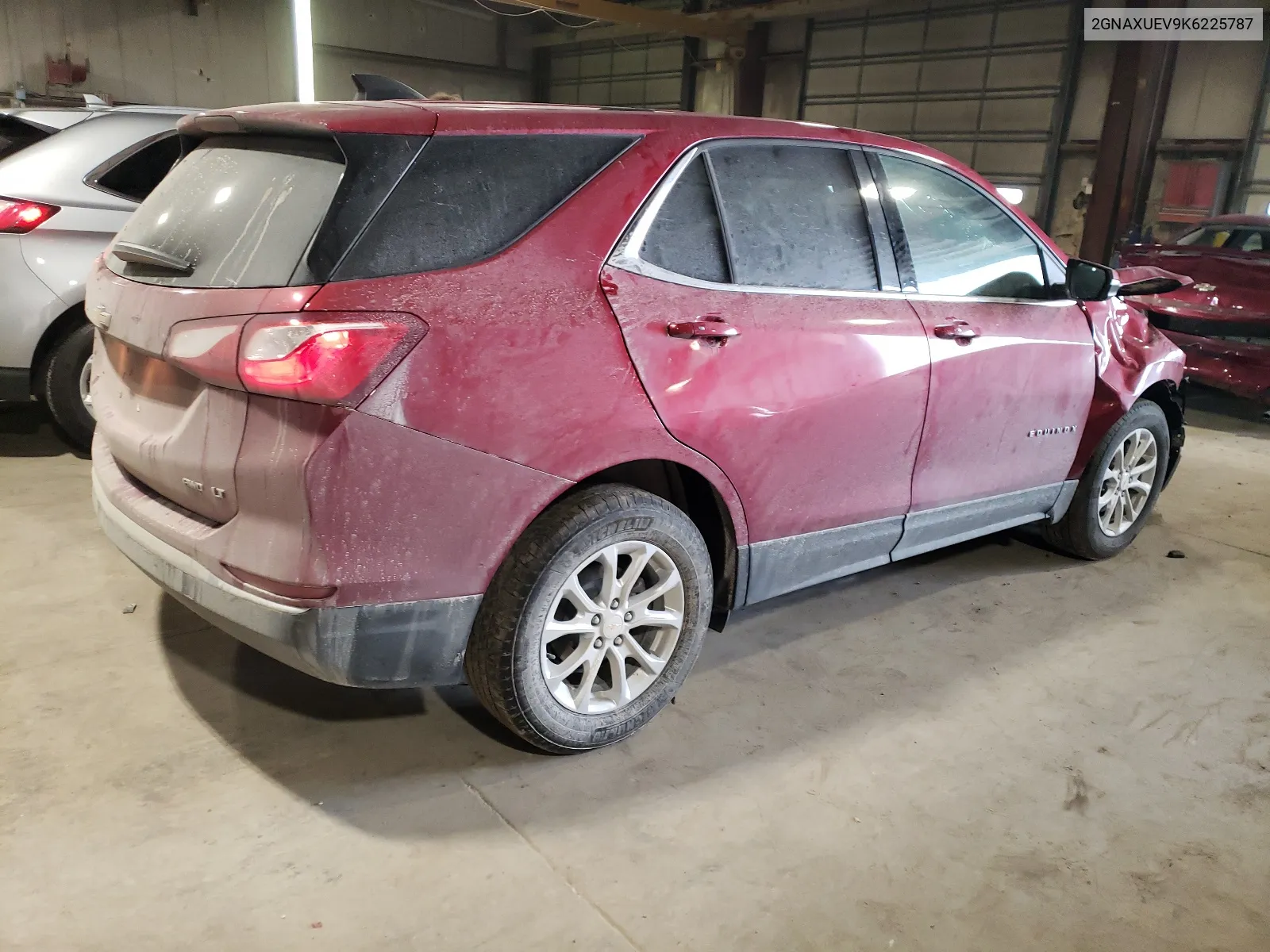 2019 Chevrolet Equinox Lt VIN: 2GNAXUEV9K6225787 Lot: 66968464