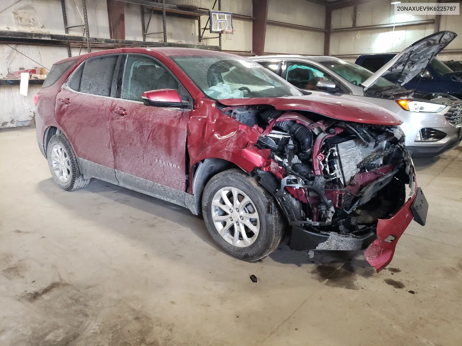 2GNAXUEV9K6225787 2019 Chevrolet Equinox Lt