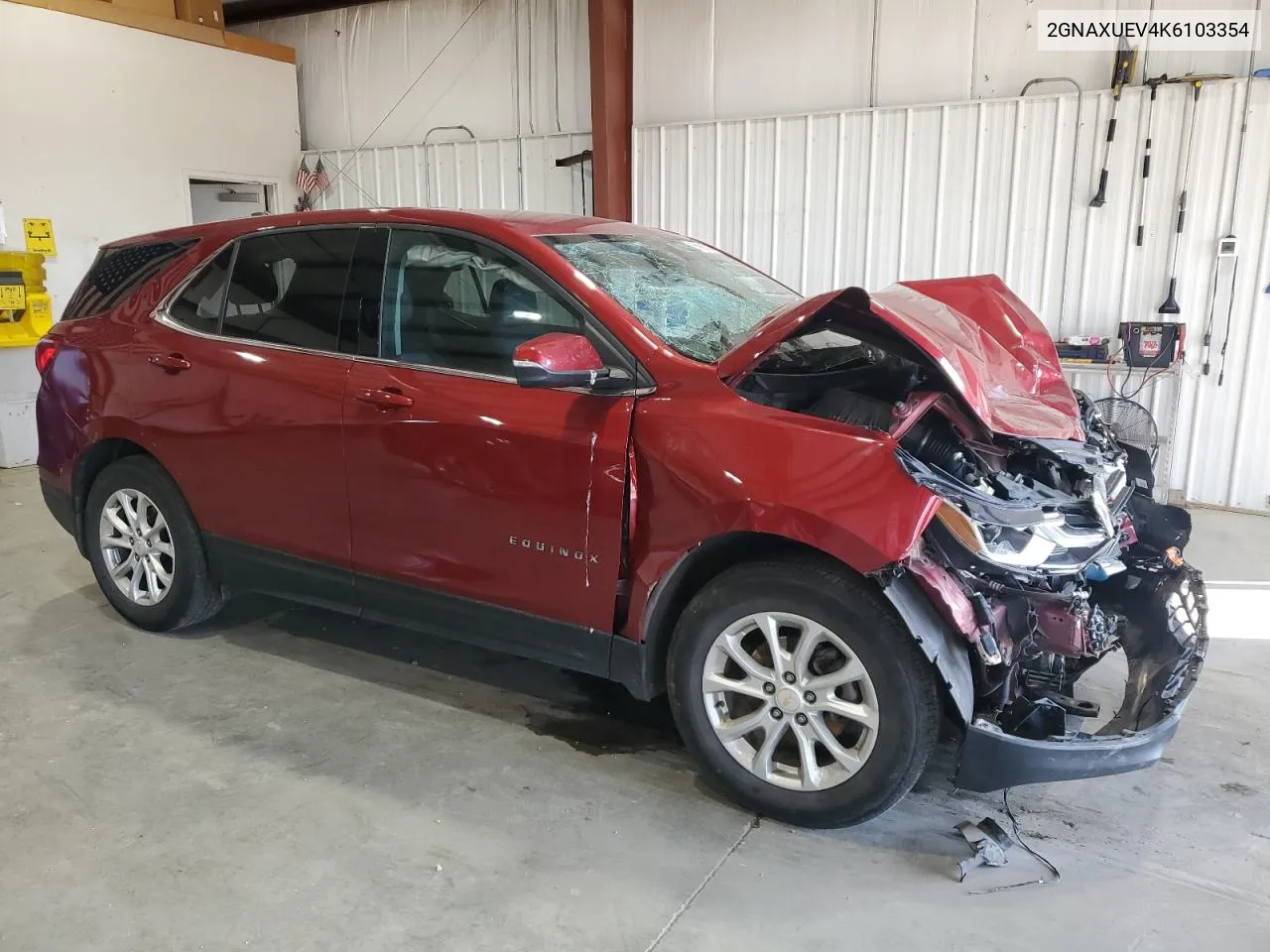 2019 Chevrolet Equinox Lt VIN: 2GNAXUEV4K6103354 Lot: 66986524