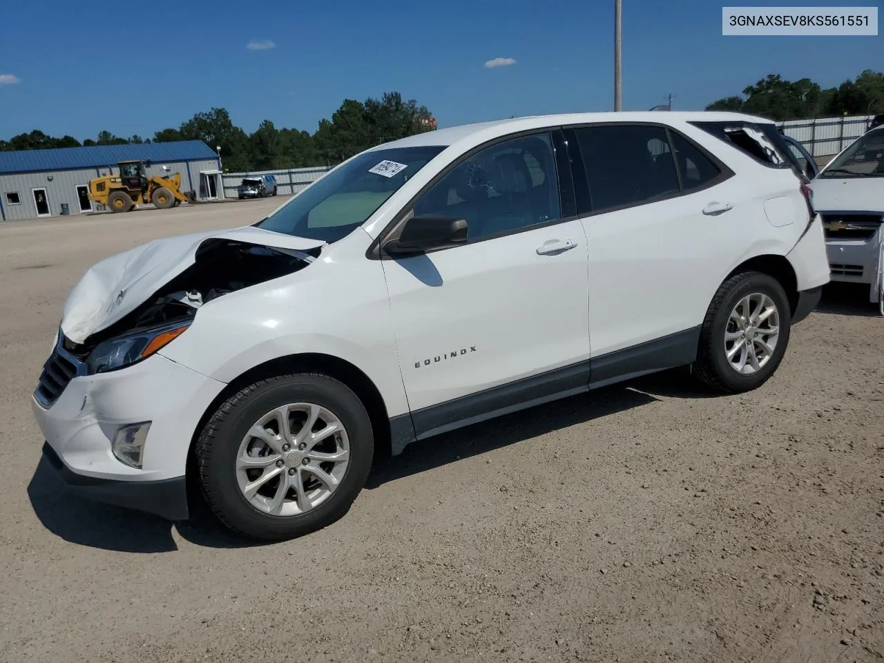 2019 Chevrolet Equinox Ls VIN: 3GNAXSEV8KS561551 Lot: 66994714