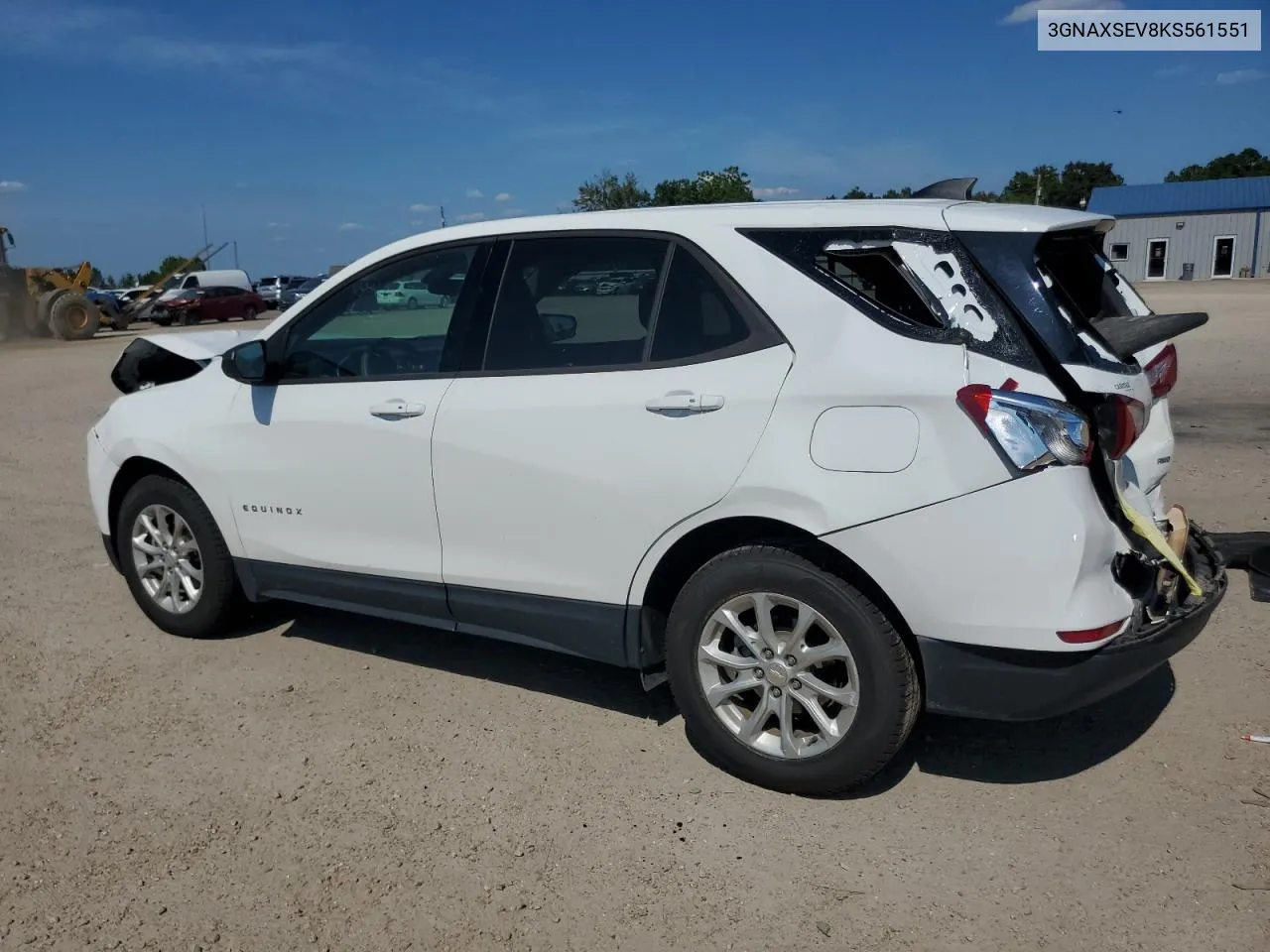 2019 Chevrolet Equinox Ls VIN: 3GNAXSEV8KS561551 Lot: 66994714