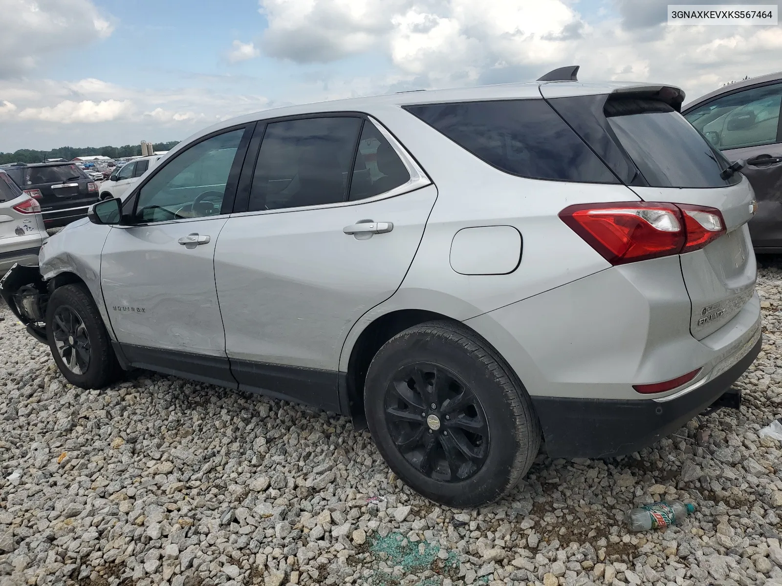 2019 Chevrolet Equinox Lt VIN: 3GNAXKEVXKS567464 Lot: 67025774