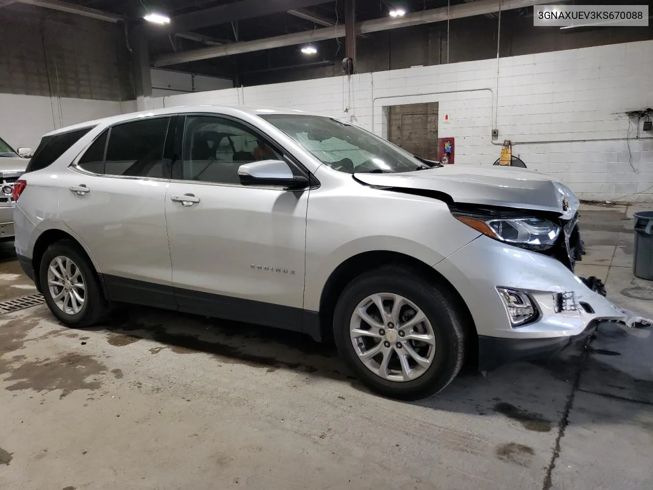 2019 Chevrolet Equinox Lt VIN: 3GNAXUEV3KS670088 Lot: 67284234