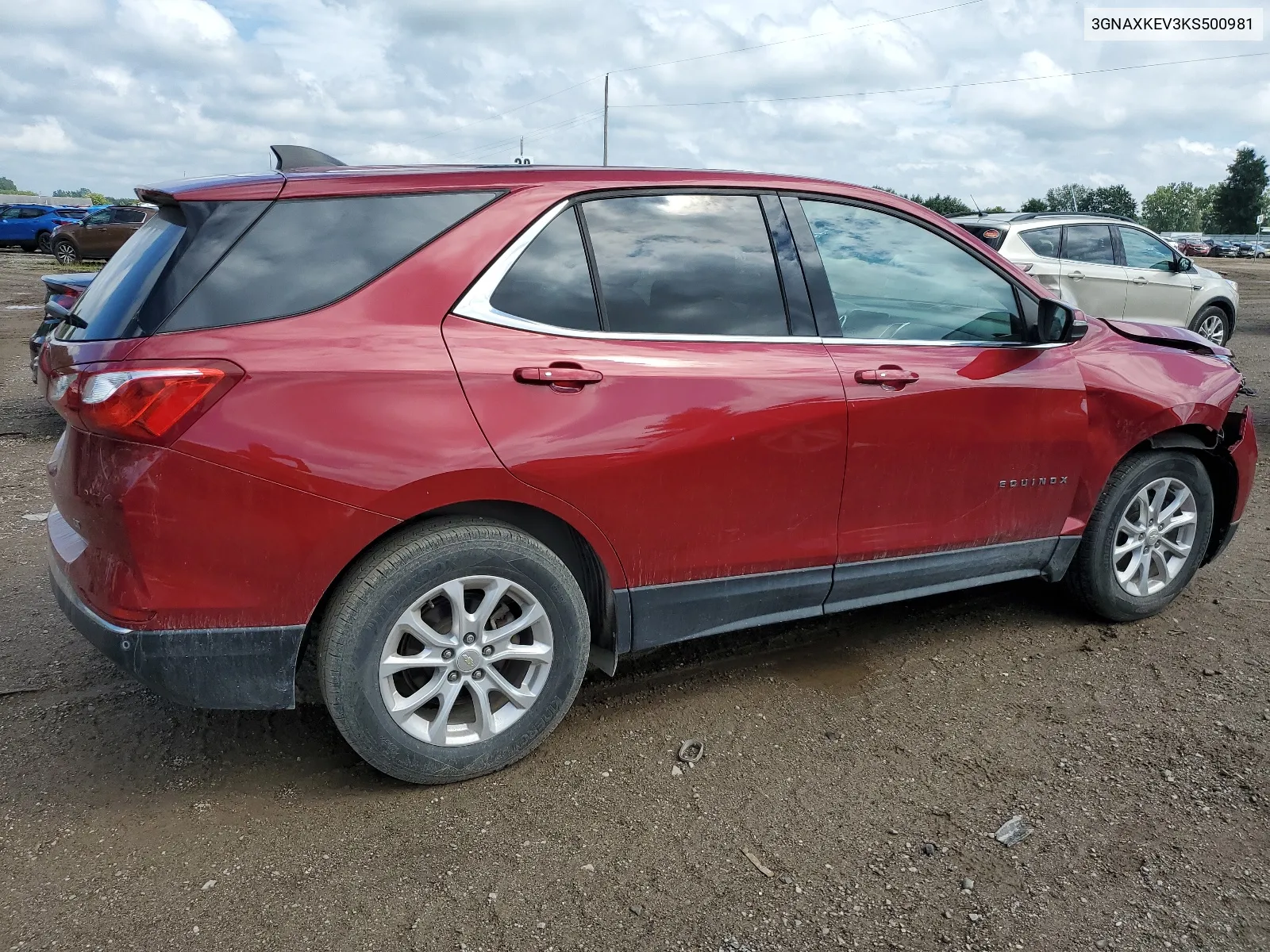 3GNAXKEV3KS500981 2019 Chevrolet Equinox Lt