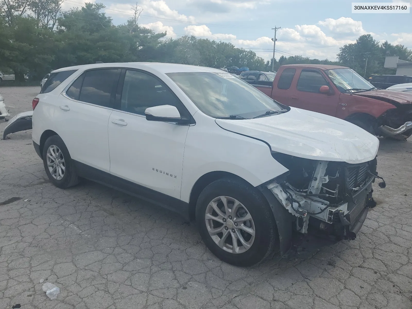 3GNAXKEV4KS517160 2019 Chevrolet Equinox Lt