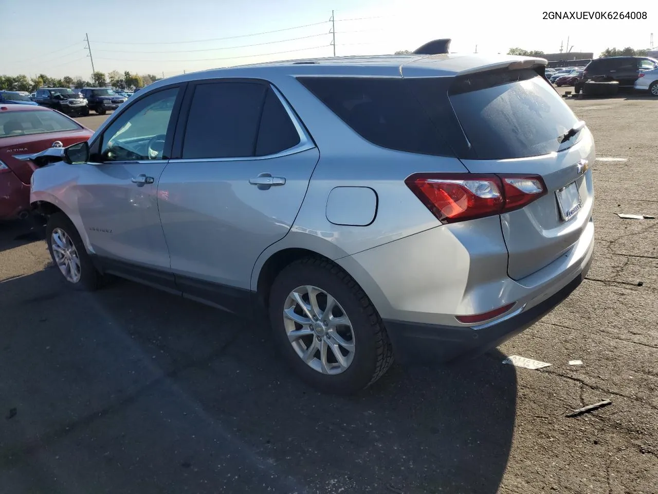 2019 Chevrolet Equinox Lt VIN: 2GNAXUEV0K6264008 Lot: 67582624