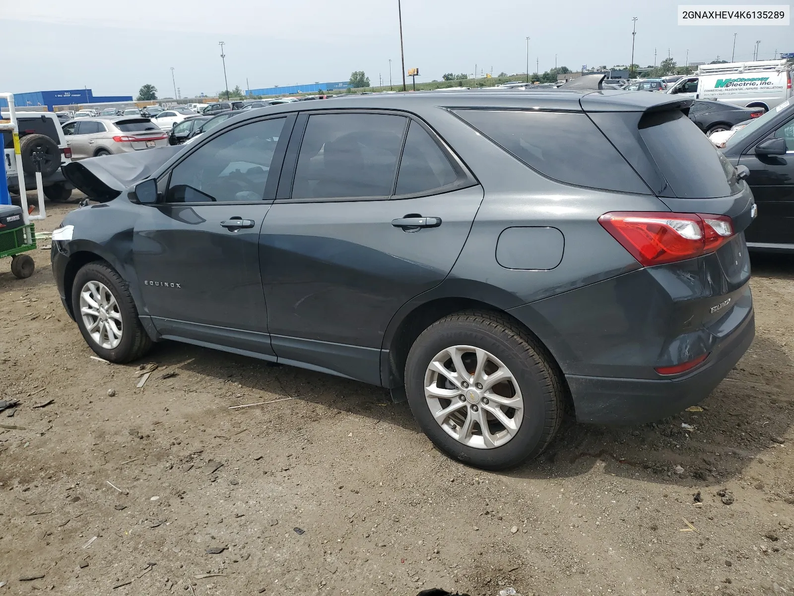 2019 Chevrolet Equinox Ls VIN: 2GNAXHEV4K6135289 Lot: 67633674