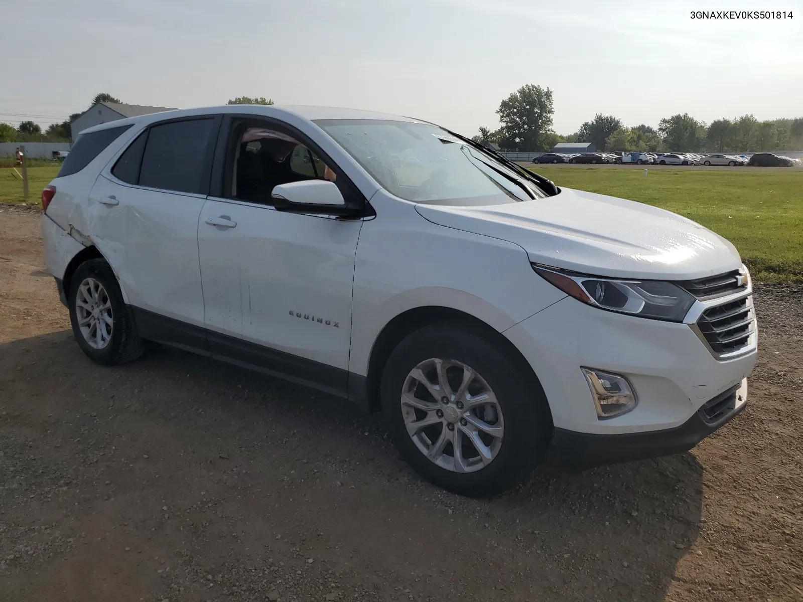 2019 Chevrolet Equinox Lt VIN: 3GNAXKEV0KS501814 Lot: 67668634