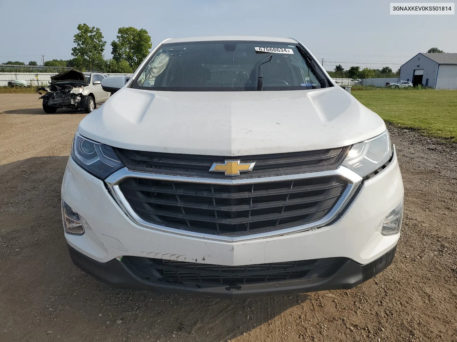 3GNAXKEV0KS501814 2019 Chevrolet Equinox Lt