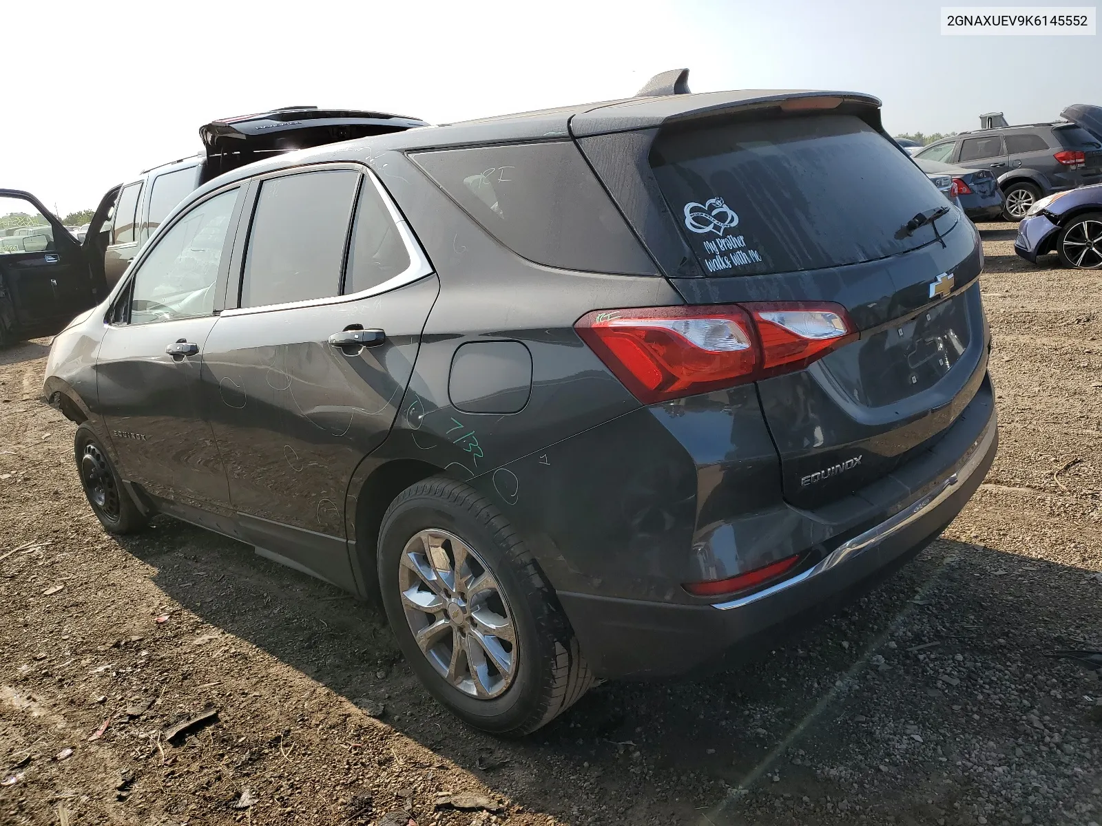 2GNAXUEV9K6145552 2019 Chevrolet Equinox Lt