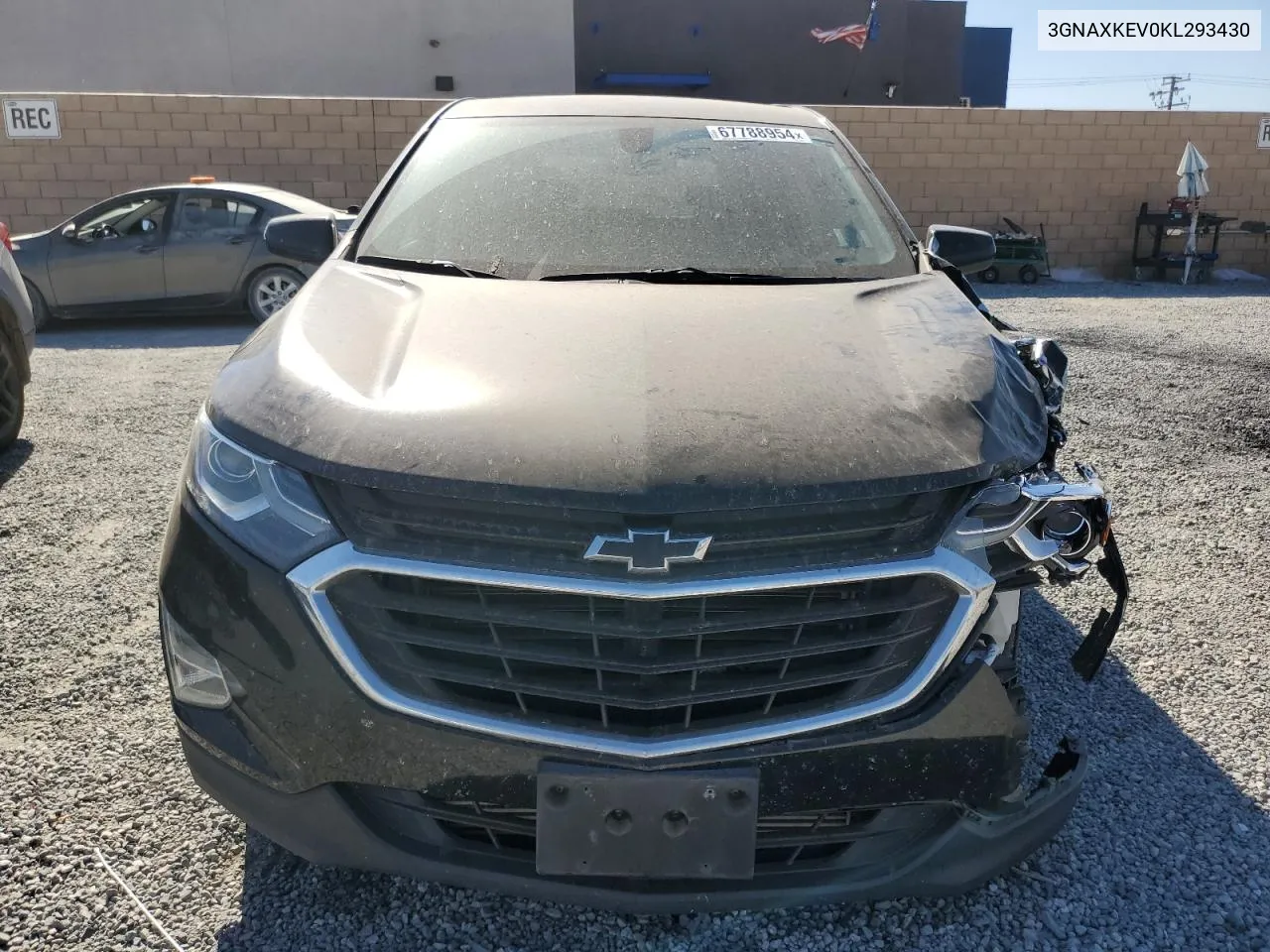 2019 Chevrolet Equinox Lt VIN: 3GNAXKEV0KL293430 Lot: 67788954