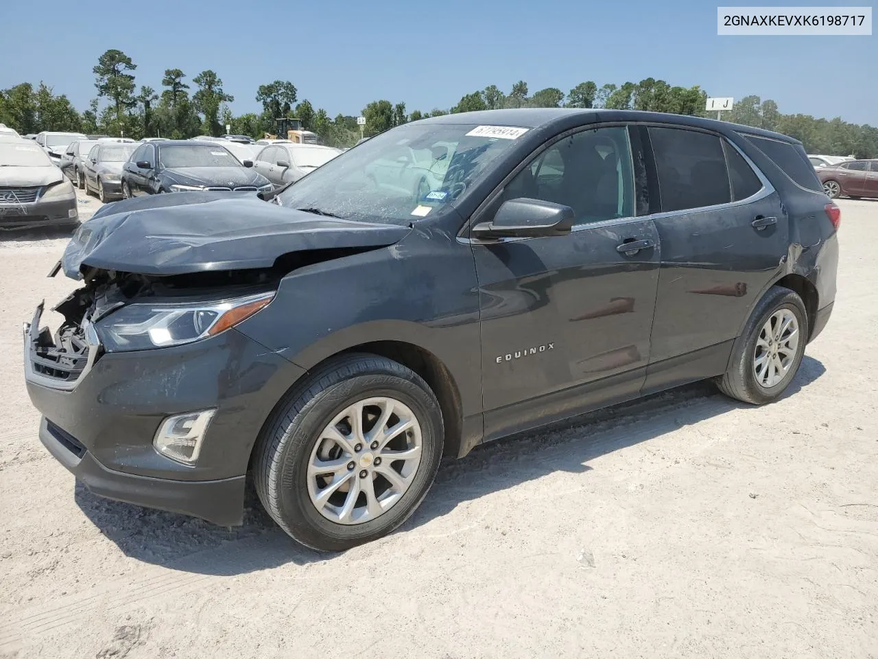 2019 Chevrolet Equinox Lt VIN: 2GNAXKEVXK6198717 Lot: 67795914