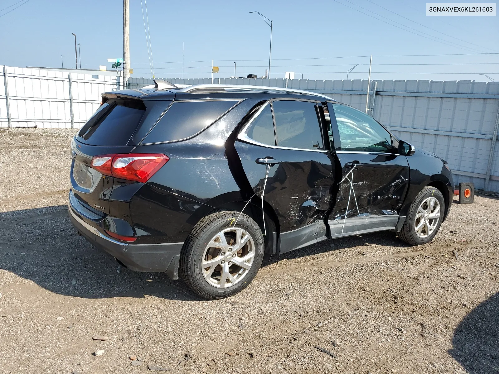 3GNAXVEX6KL261603 2019 Chevrolet Equinox Lt